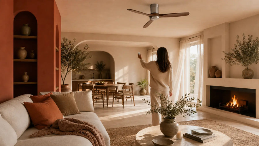 Mode été et mode hiver : comment fonctionne un ventilateur réversible ? Oléa | Réinventez votre confort.