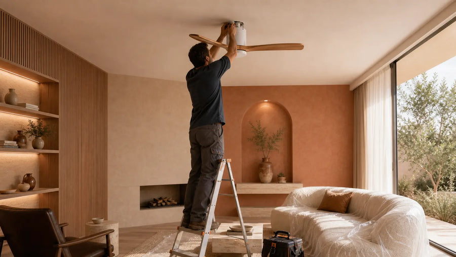 Installer un ventilateur de plafond : ce qu’il faut savoir Oléa | Réinventez votre confort.