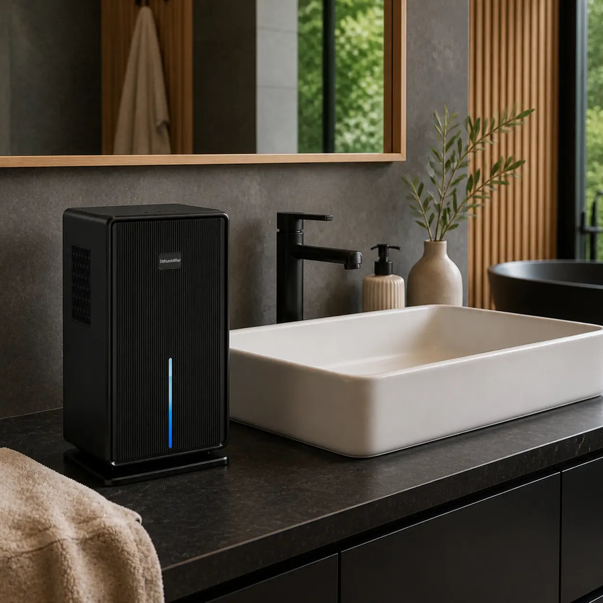 Déshumidificateur d’air silencieux Oléa Néris Max – Noir